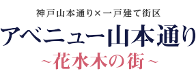 神戸山本通り×一戸建て街区 アベニュー山本通り～花水木の街～