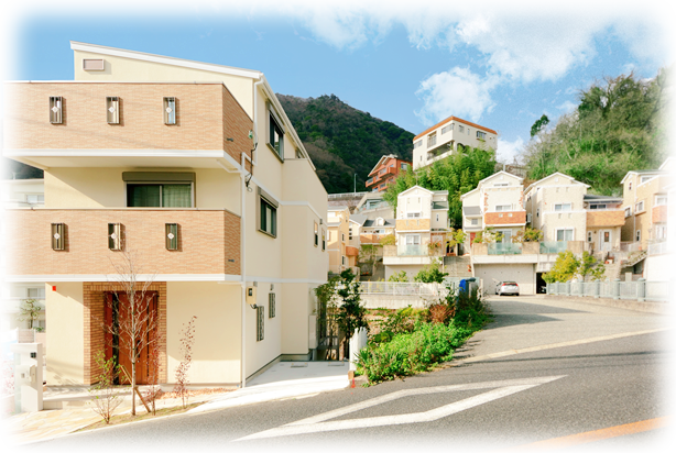 アベニュー六甲山手の景観